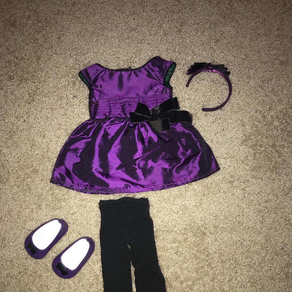 American girl doll dress set